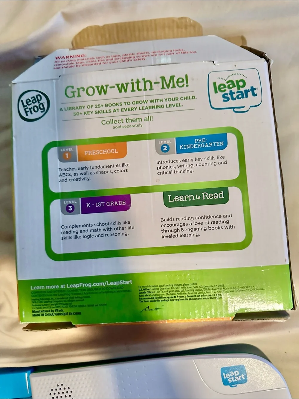 NWT LeapStart Interactive Learning Book with writing tool and 4 BOOKS